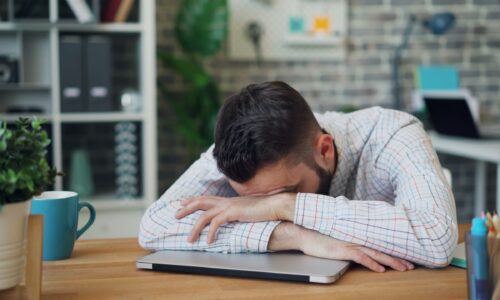 A private practice owner looking for balance tips to prevent burnout through a Booked & Balanced in Private Practice course