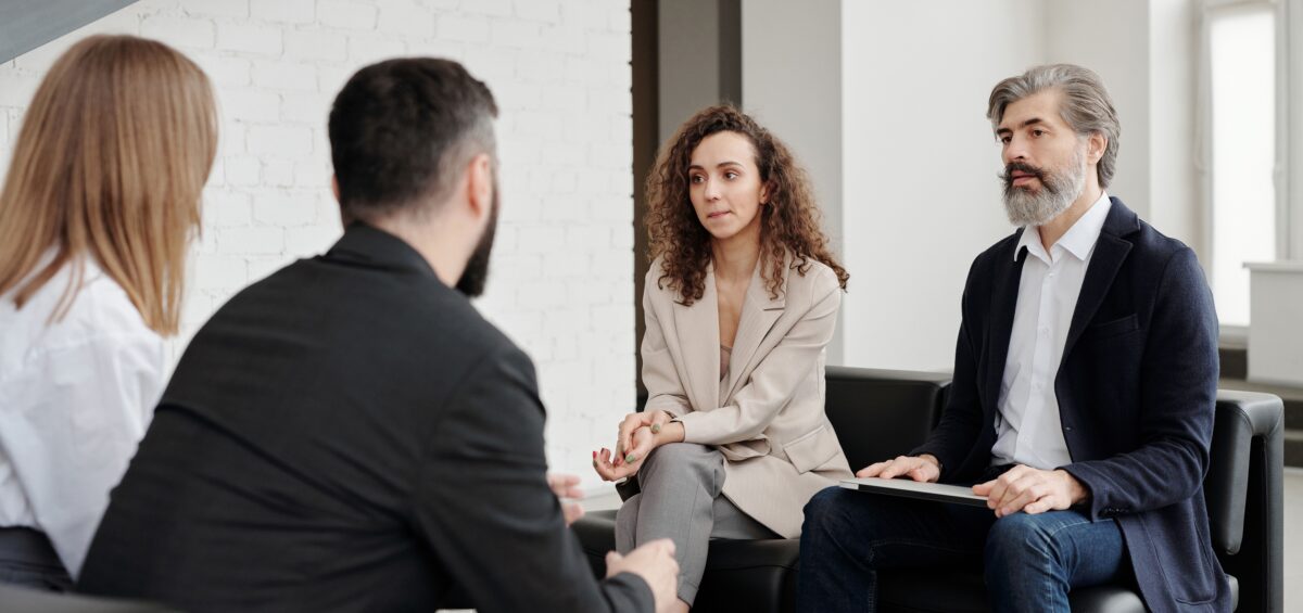 A therapist looking for peer consultation even though they are an experienced therapist already, but looking for support from others